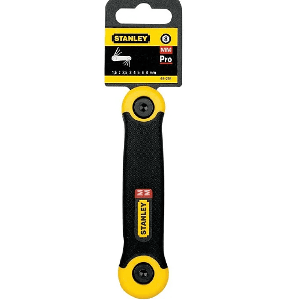 JGO LLAVES BRISTOL STANLEY T/NAVAJA 5/64-1/4 9 PZAS 69-265 2