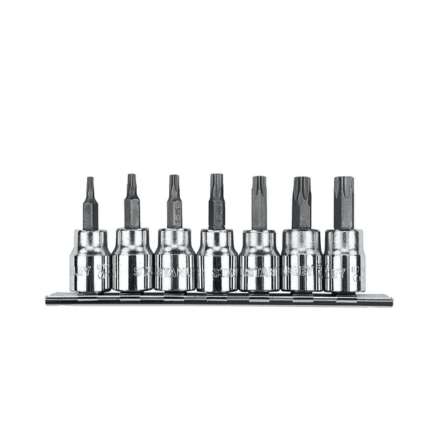 JGO COPAS TORX STANLEY CUAD 3/8 T15 - T50 7 PZAS 87-342