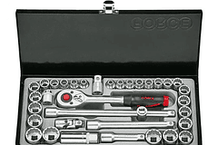 JGO COPAS FORCE CUAD 3/8 35PCS 6PT 6-21MM 1/4-7/8 REF3351-5