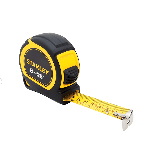 FLEXOMETRO STANLEY 8MTS 30-626