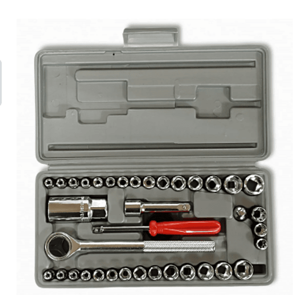 JGO COPAS UYUSTOOLS CUAD 1/4-3/8 40PCS REF.TUA040 1