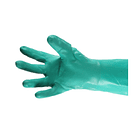 GUANTE SUPERIOR DE NITRILO VERDE TALLA L (PAR) # 9 1