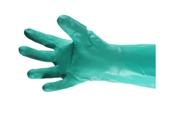 GUANTE SUPERIOR DE NITRILO VERDE TALLA L (PAR) # 9