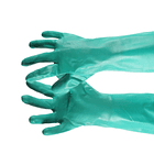 GUANTE SUPERIOR DE NITRILO VERDE TALLA L (PAR) # 9 3