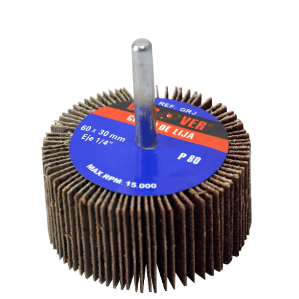 GRATA LIJA ESPIGO 1/4 DISCOVER #80 50X20MM