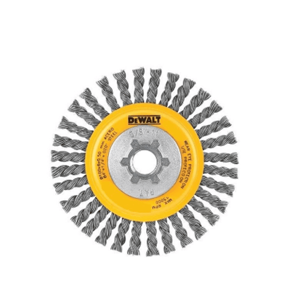 GRATA CIRCULAR TRENZADA DEWALT 6