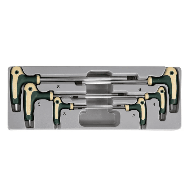 JGO LLAVES BRISTOL FORCE 6PCS T 2-8MM 50637 2