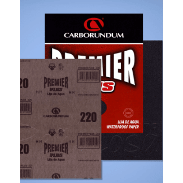 LIJA  220 CARBORUNDUM 66623387718