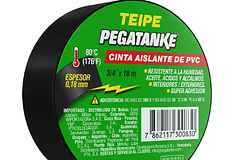 CINTA AISLANTE PEGATANKE X 9 MTS 
