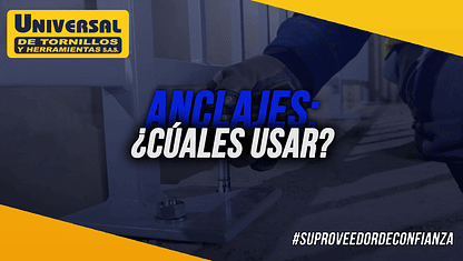 🏡🔩 Anclajes para el Hogar: ¿cuál usar?