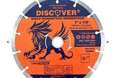 DISCO DIAMANTADO SEGMENTADO DISCOVER 7