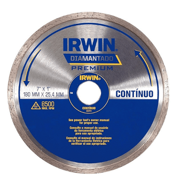 DISCO DIAMANTADO CONTINUO IRWIN 7 IW47701