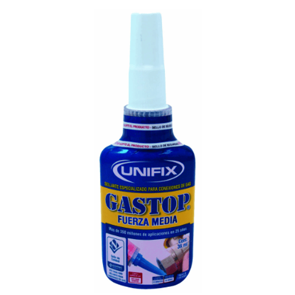 SELLANTE GAS UNIFIX FUERZA MEDIA 36ML 1101003