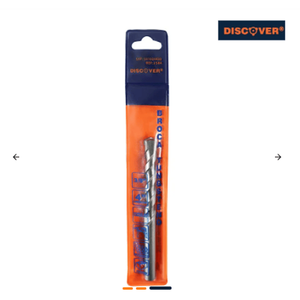 BROCA MURO DISCOVER 3/8 X 4 2