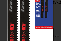 CUCHILLA CALADORA DISCOVER JGO 2 PZA METAL-ALUM  495021800