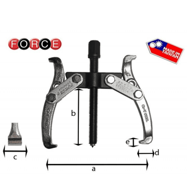 EXTRACTOR 2 PATAS FORCE 6