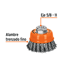 GRATA COPA TRENZADA TRUPER 5/8 X 3 CT-608 14186 2