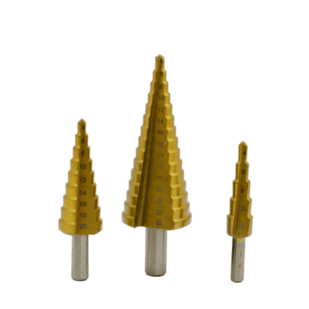 JGO BROCAS ESCALONADAS HOPEX X 3 PZAS(4-12MM,4-20MM,4-32MM) HX500-3M