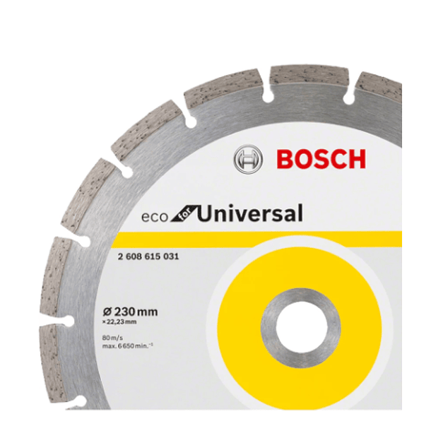 DISCO DIAMANTADO SEGMENTADO BOSCH ECO 9