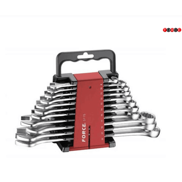JGO LLAVES MIXTAS FORCE 11PCS 1/4-7/8 REF5115S