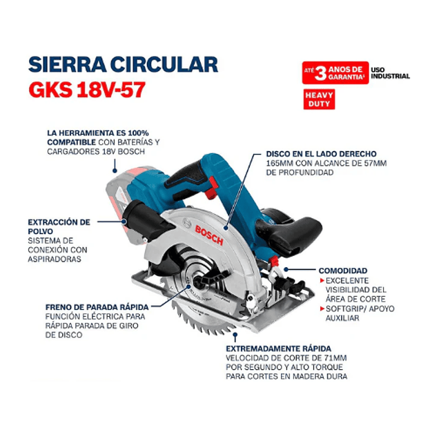 PROMO BOSCH SIERRA CIRCULAR 7 1/4