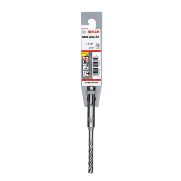 BROCA ROTOMARTILLO BOSCH SDS PLUS 5X 1/4 X 2 X 4 REF 6664 1