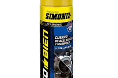 LIMPIA CARBURADOR Y CUERPO DE ACELERACION SIMONIZ MOTOBIEN 220ML 200918