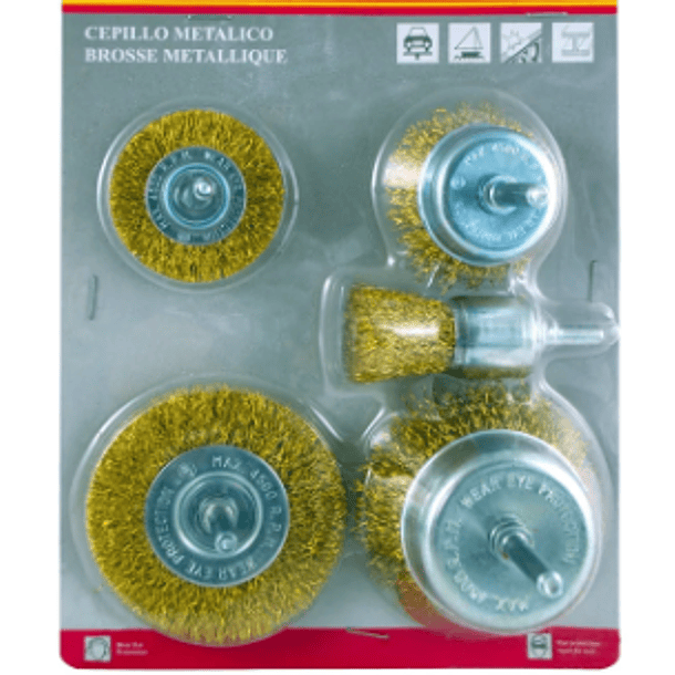 JGO GRATAS PARA TALADRO HOPEX 5 PZAS  303-800 2