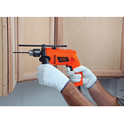 PROMO BYD TALADRO 1/2 HD555 550W VVR+SET BROCAS 15555E X13 HD555-B3D 6