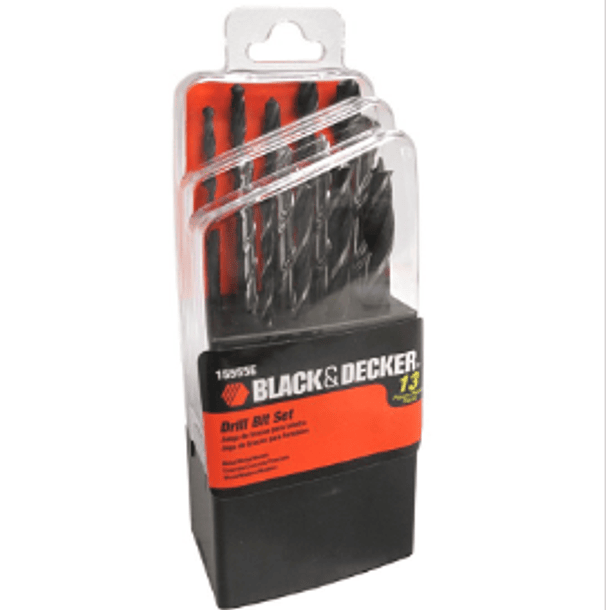 PROMO BYD TALADRO 1/2 HD555 550W VVR+SET BROCAS 15555E X13 HD555-B3D 3