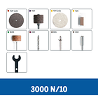MOTOR TOOL DREMEL 3000 N/10 KIT 10 ACCESORIOS F013.300.0PA-000 2