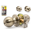 CERRADURA COVO POMO TUBULAR DORADO DL-6871B-AB 1