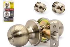 CERRADURA COVO POMO TUBULAR DORADO DL-6871B-AB