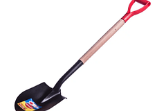 PALA HERRAGRO JARDINERA  REDONDA CABO CON MANIJA PLASTICA