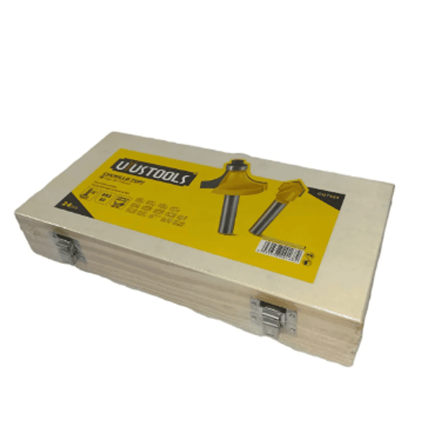 JGO FRESAS RUTEADORA UYUSTOOLS 24 PZAS CQT024 2