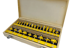 JGO FRESAS RUTEADORA UYUSTOOLS 24 PZAS CQT024