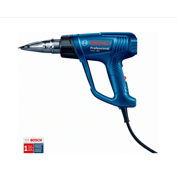 PROMO E-COMERCE PISTOLA CALOR BOSCH GHG 180 1600W 3 FLUJOS DE AIRE 3