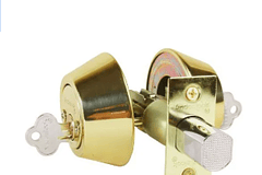 CERROJO COVO CILINDRO MARIPOSA DORADO D-101B-AB