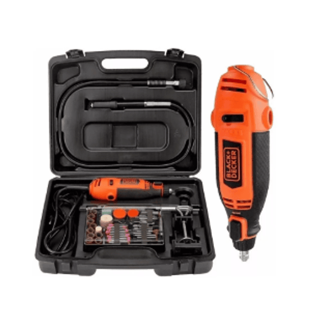 MOTO TOOL BLACK AND DECKER 180W 35000 RPM + ACCESORIOS RT18KA-B3 1