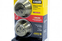 CERROJO COVO DOBLE CILINDRO ANTIQUE JM-102B-AC