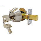 CERROJO COVO DOBLE CILINDRO SATIN JM-102B-SS 1