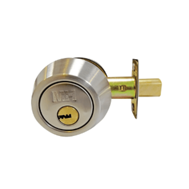 CERROJO COVO DOBLE CILINDRO SATIN JM-102B-SS 2