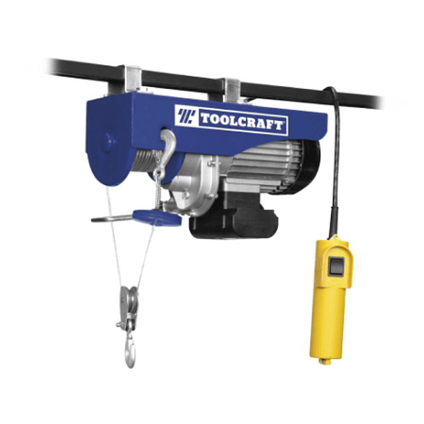 DIFERENCIAL ELECTRICA TOOLCRAFT 400/800 KG TC3501