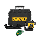 NIVEL LASER DEWALT 20V MAX 3 X 360 LUZ VERDE+BATERIA+CARGADOR DCLE34031B 1
