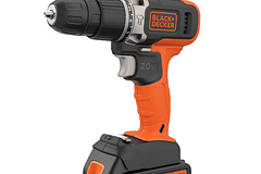 TALADRO BLACK AND DECKER PERCUTOR 3/8 INALAMBRICO 20V LI-ION 2VELOCIDAD BDC704C1-