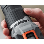 TALADRO BLACK AND DECKER PERCUTOR 3/8 INALAMBRICO 20V LI-ION 2VELOCIDAD BDC704C1- 3