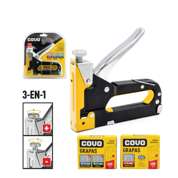 ENGRAPADORA MANUAL COVO T/PESADO 3 EN 1+ACCESORIOS A02-ST1000 3