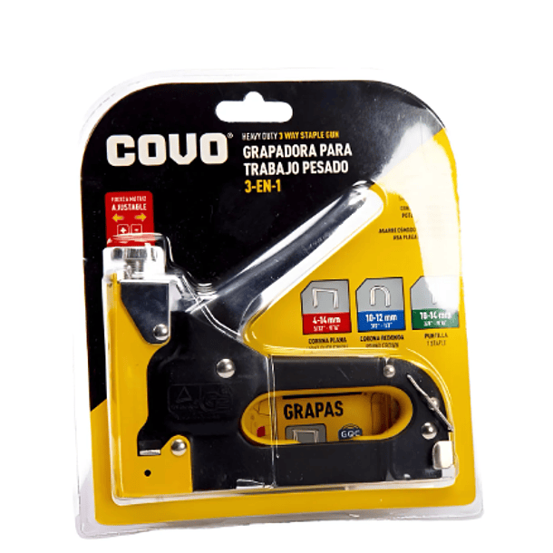 ENGRAPADORA MANUAL COVO T/PESADO 3 EN 1+ACCESORIOS A02-ST1000 1