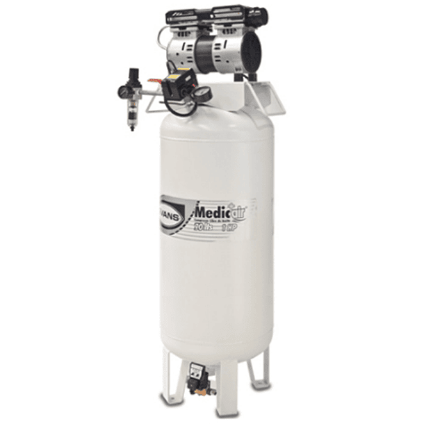 COMPRESOR MEDIC AIR EVANS 1HP MONOFA 190LTS 116PSI 1 PUNTO DE CONEXION  EL050E100 1