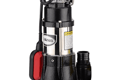 ELECTROBOMBA EVANS SUMERGIBLE 1/2 HP DESCARGA 2 PUL 110V AGUAS SUCIAS 